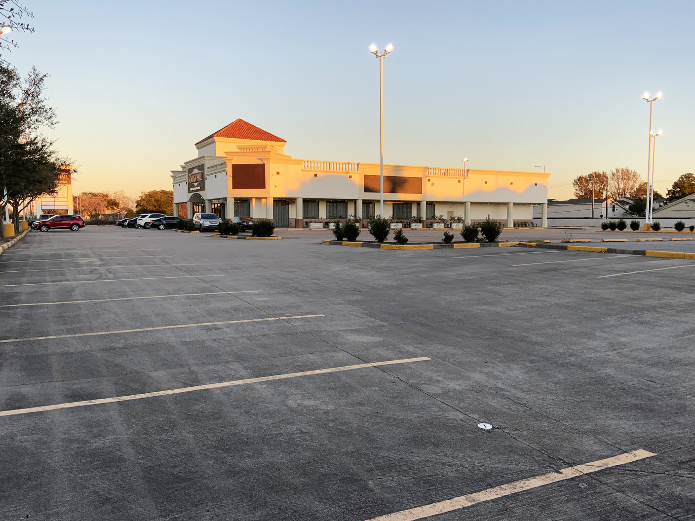 Large Parking Lot